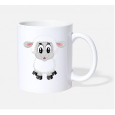 Lamb Sheep White Mugs